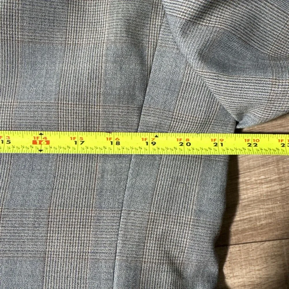 VTG 1962 Botany 500 Sport Coat Blazer Made in USA 42S 3 Button Multi Plaid